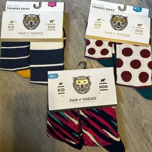 Pair of thieves matching socks bundle